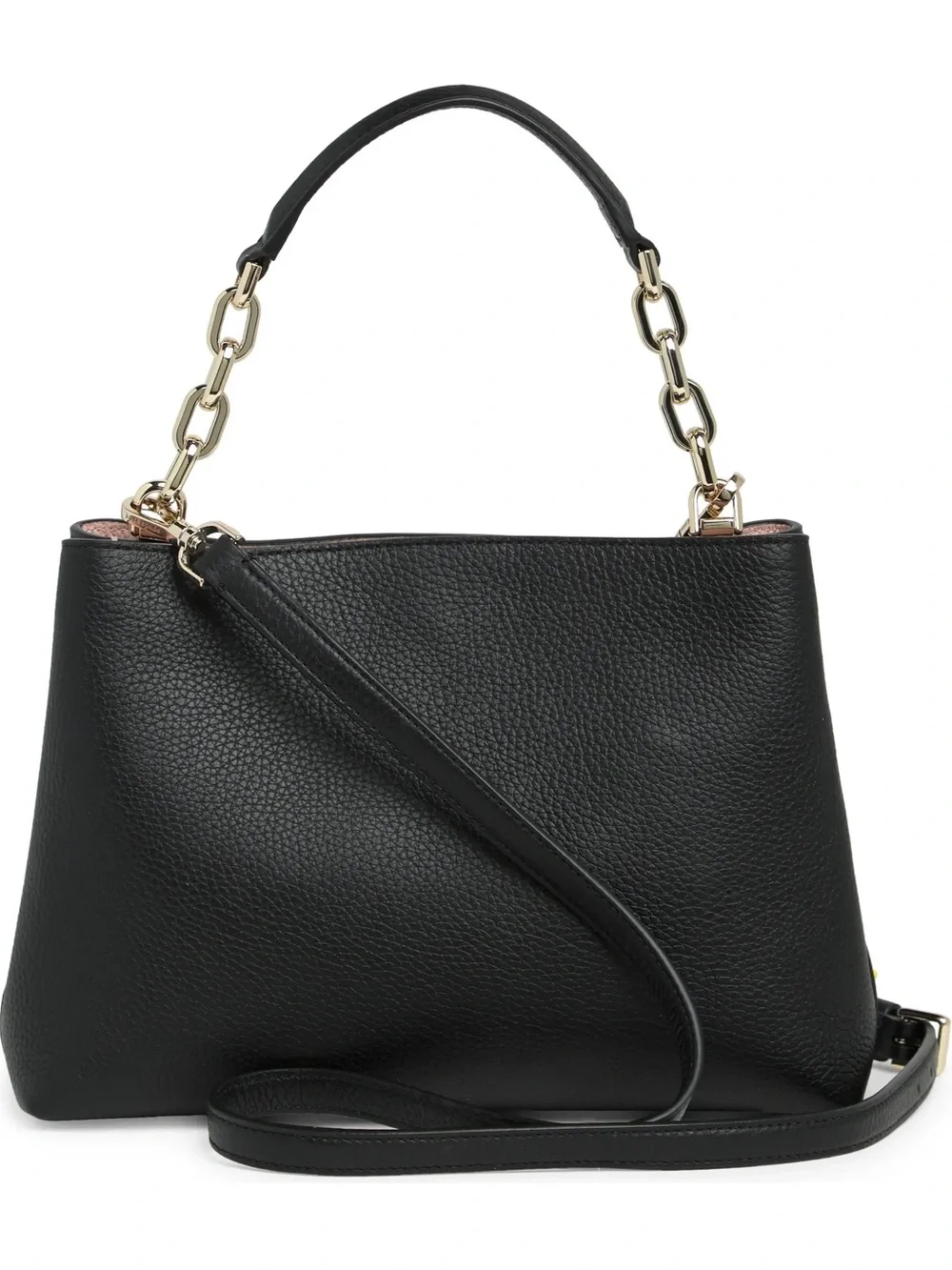 kate spade Black Pebbled Leather Aubrey bag